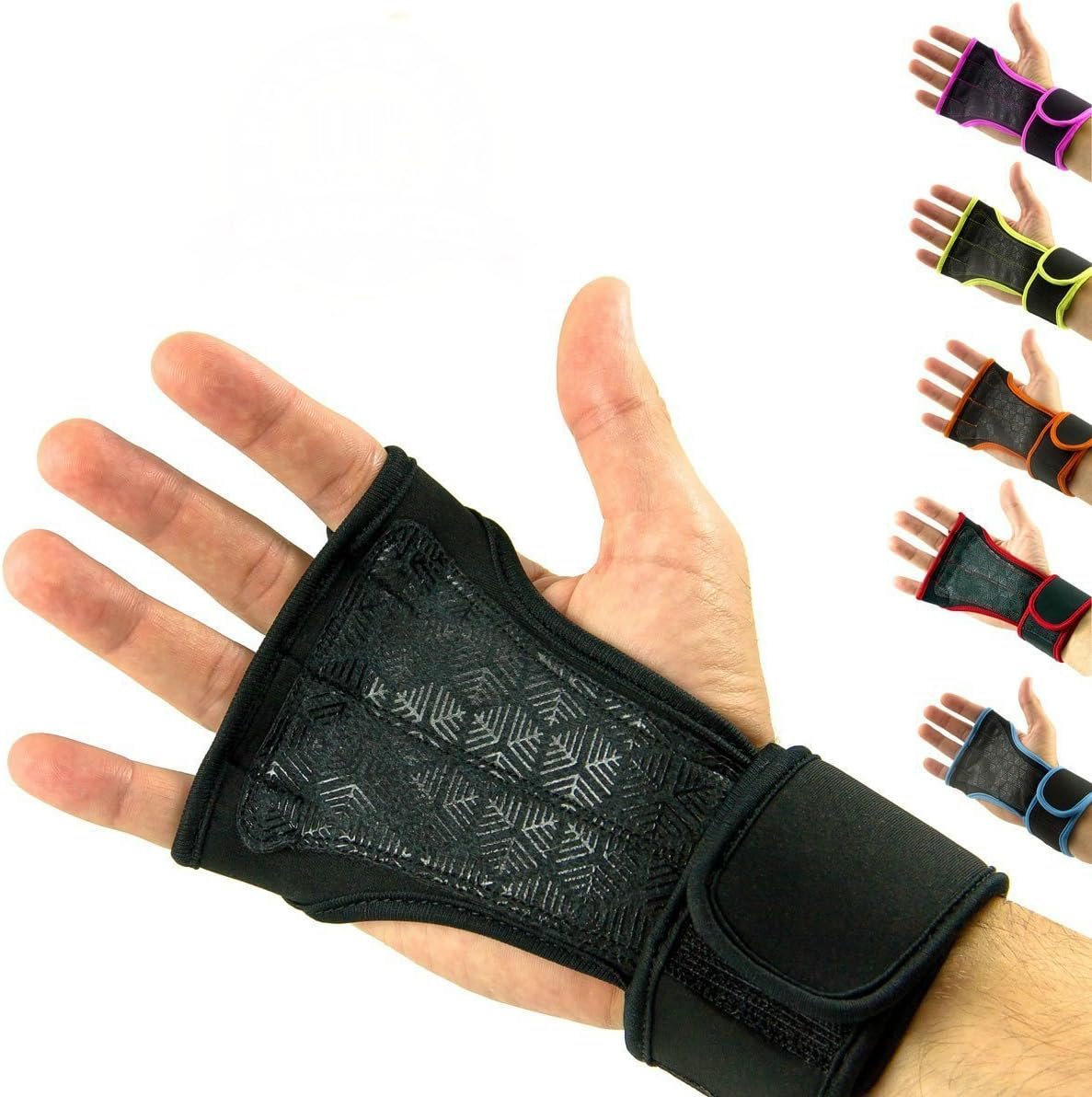 Sports Cross Training Gloves with Wrist Support for WODs,Gym Workout,Weightlifting & Fitness-Silicone Padding, No Calluses-Suits Men & Women-Weight Lifting Gloves for a Strong Grip