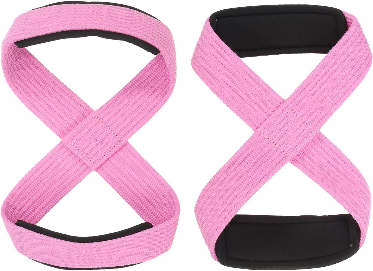 Figure Lifting Strap, Weightlifting Wrist Wraps Dead Lift Padded Grips for Fitness Power Strength Training
